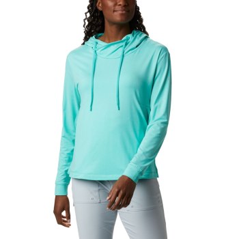 Columbia Ženske Majice S Kapuljačom - PFG Slack Water Knit Plave | SALY-43861
